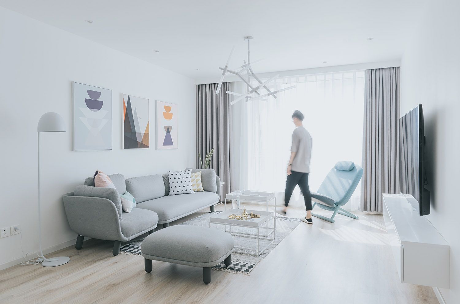 北欧风格的客厅该如何选择沙发呢？
